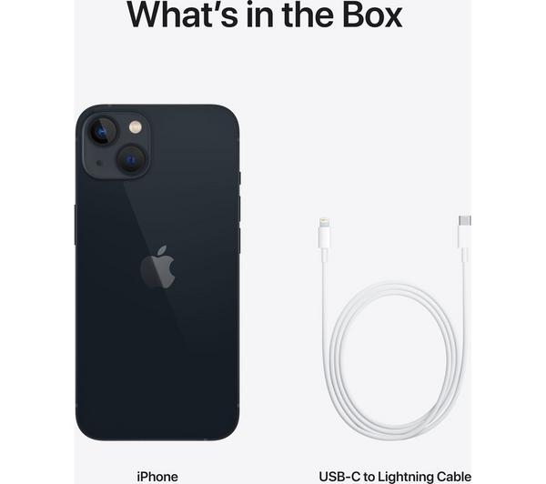 APPLE Refurbished iPhone 13 - 128 GB, Midnight (Good Condition) image number 9 of 10