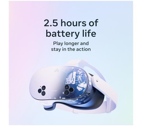 META Meta Quest 3S Virtual Reality Headset & Controllers - 128 GB image number 2 of 16