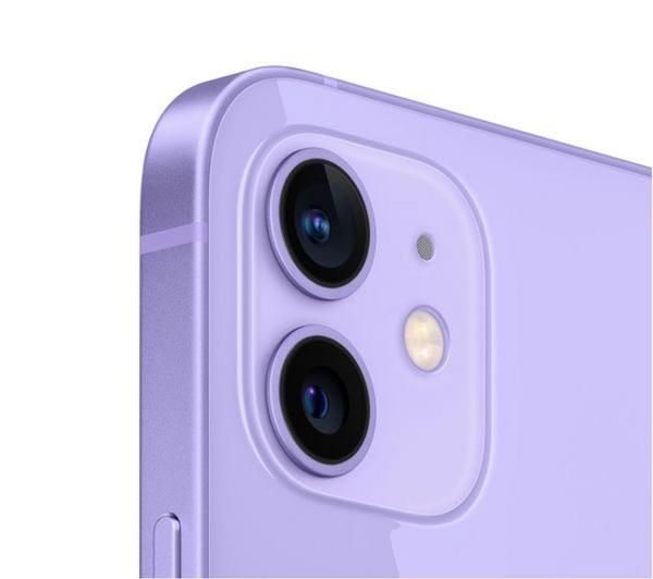 APPLE Refurbished iPhone 12 - 64 GB, Purple (Good Condition) image number 4 of 10