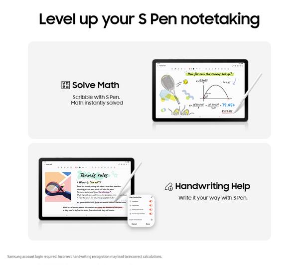 SAMSUNG Galaxy Tab S10 Lite 10.9" Tablet - 128 GB, Grey image number 4 of 12