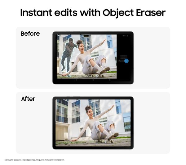 SAMSUNG Galaxy Tab S10 Lite 10.9" Tablet - 128 GB, Grey image number 5 of 12