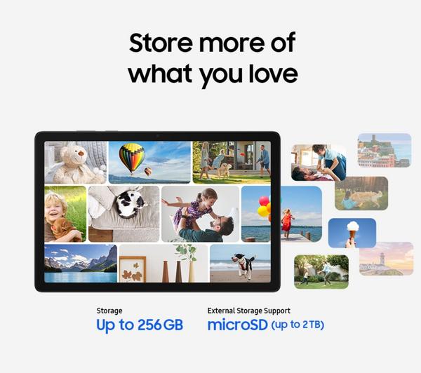 SAMSUNG Galaxy Tab A11+ 11" Tablet - 128 GB, Grey image number 4 of 11