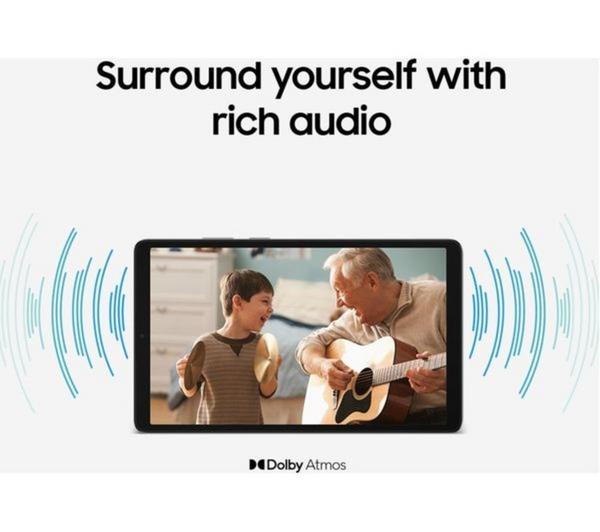 SAMSUNG Galaxy Tab A11 8.7" LTE Tablet - 128 GB, Grey image number 5 of 9