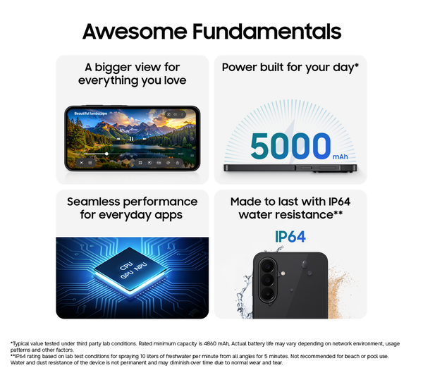 SAMSUNG Galaxy A27 5G - 128 GB, Black image number 5 of 14