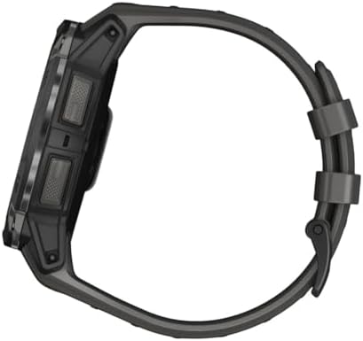 Garmin Instinct 3, 50mm rugged GPS smartwatch, Black/Charcoal band|B0DSC8GLRX