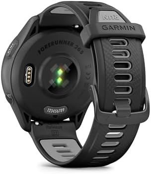 Garmin Forerunner 265, 46mm GPS running smartwatch, Black|B0BS1T9J4Y