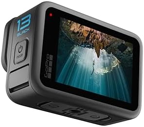GoPro Hero13 Black 5.3K Action Camera Bundle, Includes 2 Enduro Batteries and Waterproof Shutter Remote|B0F7STY29N