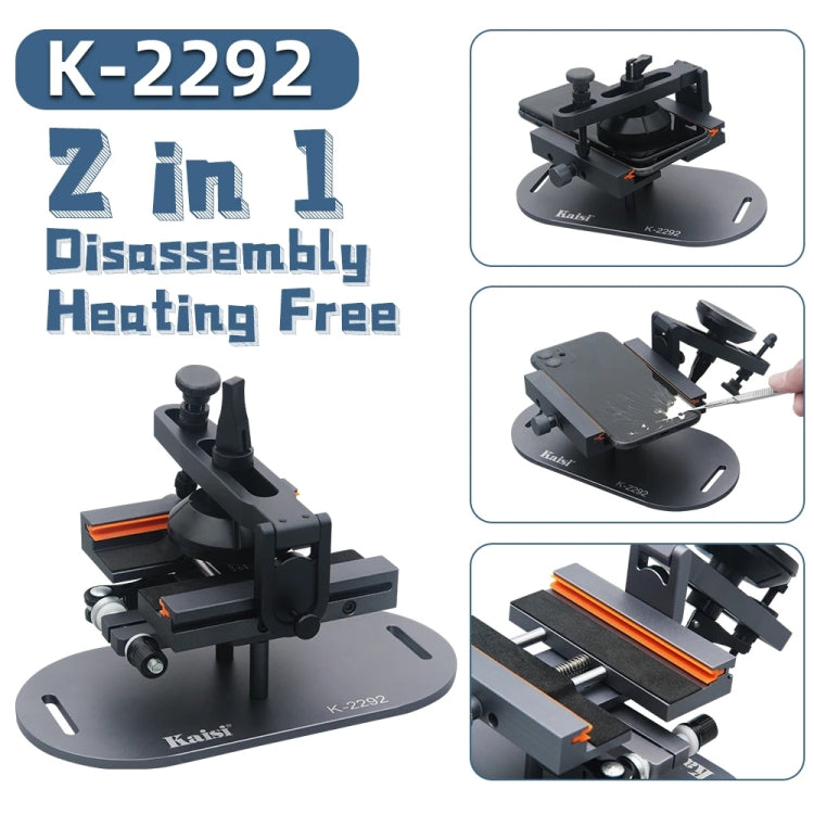 Kaisi K-2292 2 in1 360 Rotation Multifunctional Fixture, K-2292