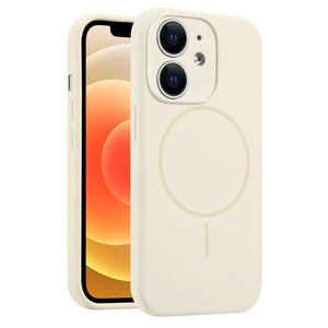 Fine Hole Liquid Silicone MagSafe Phone Case, For iPhone 13, For iPhone 12