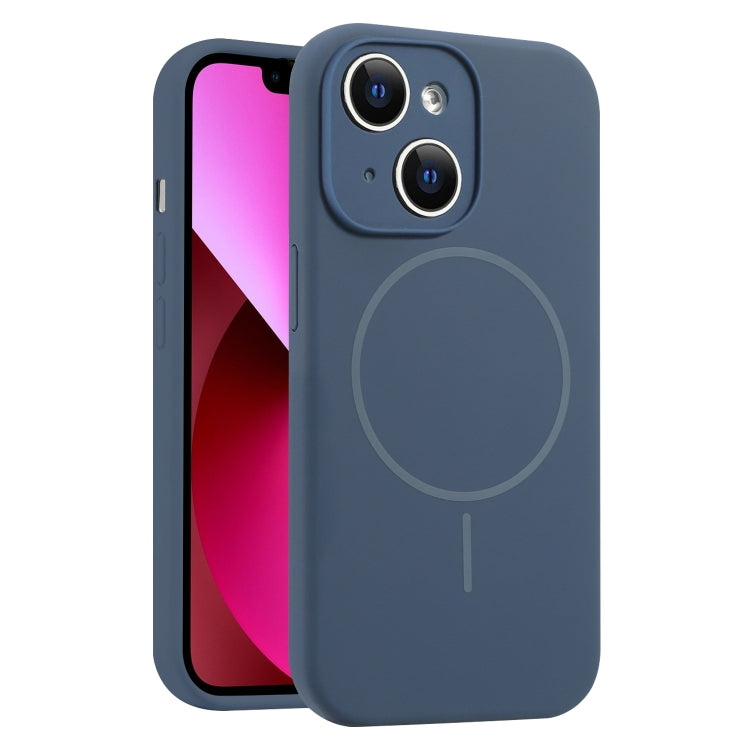 Fine Hole Liquid Silicone MagSafe Phone Case, For iPhone 13, For iPhone 12