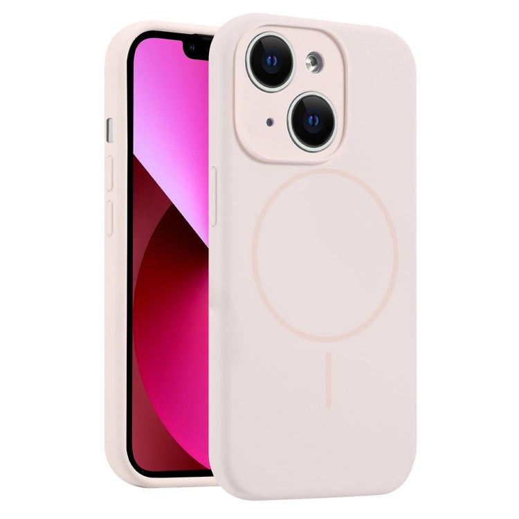 Fine Hole Liquid Silicone MagSafe Phone Case, For iPhone 13, For iPhone 12