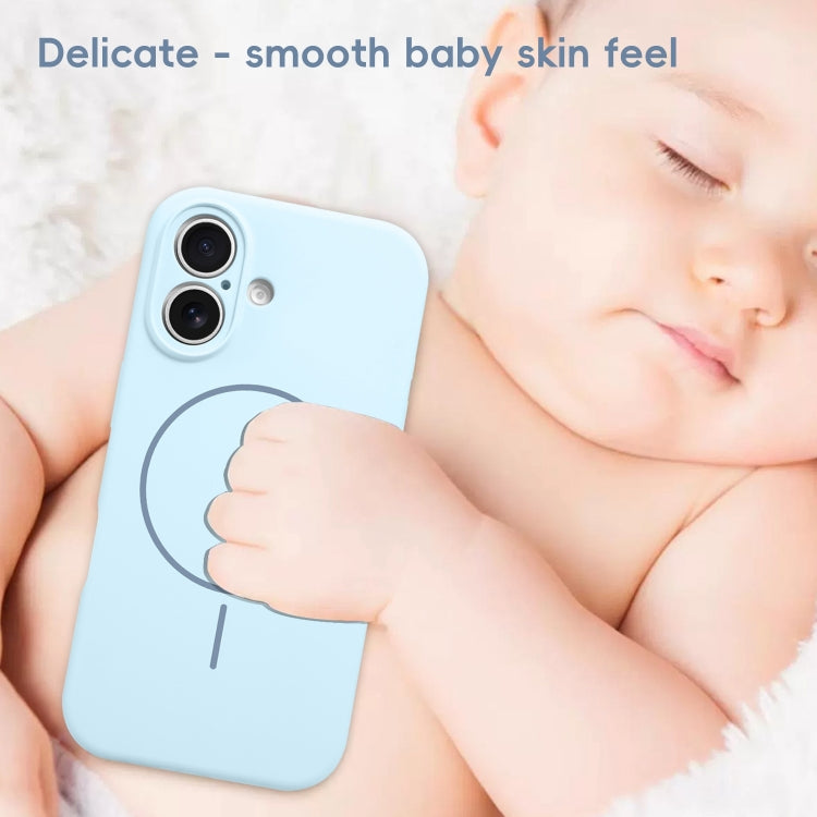 Fine Hole Liquid Silicone MagSafe Phone Case, For iPhone 13, For iPhone 12