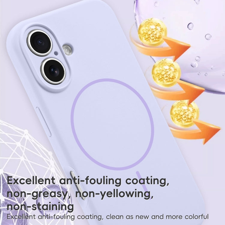 Fine Hole Liquid Silicone MagSafe Phone Case, For iPhone 13, For iPhone 12