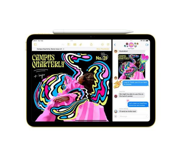 APPLE 11" iPad (2025) - 128 GB, Silver image number 4 of 8