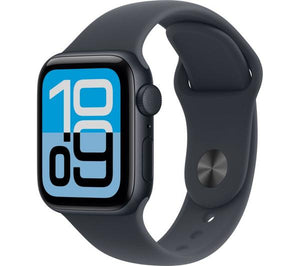 APPLE Watch SE 3 - 40 mm Midnight Aluminium Case with Midnight Sport Band, S/M image number 1 of 10