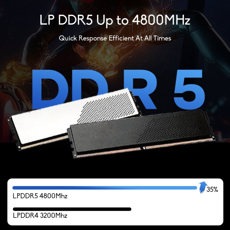 12th Alder Lake Dual Gigabit LAN+3 HDMI 4K HD Pocket Mini PC, T9 Plus N100 DDR5 16G+1TB EU Plug, T9 Plus N100 DDR5 16G+1TB UK Plug