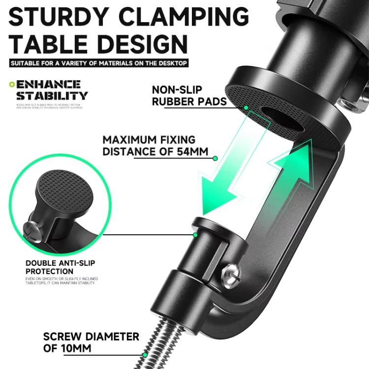 Universal Multifunction Cell Phone Repair Screen Remove Back Cover Table Pliers, LW-319