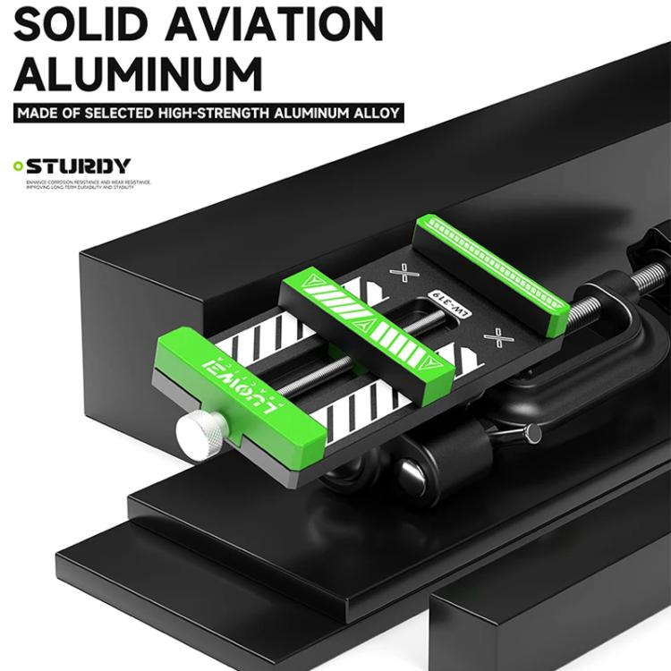 Universal Multifunction Cell Phone Repair Screen Remove Back Cover Table Pliers, LW-319