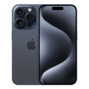 iPhone 15 pro blue titanium