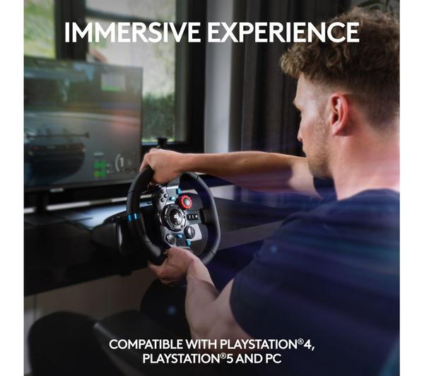 LOGITECH Driving Force G29 PlayStation & PC Racing Wheel & Pedals image number 3 of 9