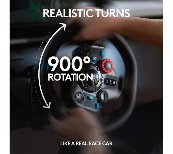 LOGITECH Driving Force G29 PlayStation & PC Racing Wheel & Pedals image number 4 of 9