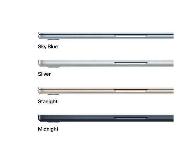 APPLE MacBook Air 13.6" (2025) - M4, 256 GB SSD, Sky Blue image number 3 of 11
