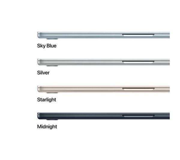 APPLE MacBook Air 15" (2025) - M4, 256 GB SSD, Midnight image number 3 of 11