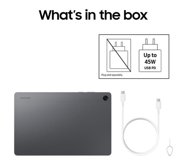 SAMSUNG Galaxy Tab A11+ 11" Tablet - 128 GB, Grey image number 11 of 11