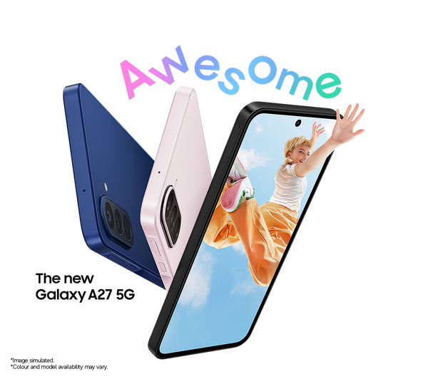 SAMSUNG Galaxy A27 5G - 128 GB, Black image number 3 of 14