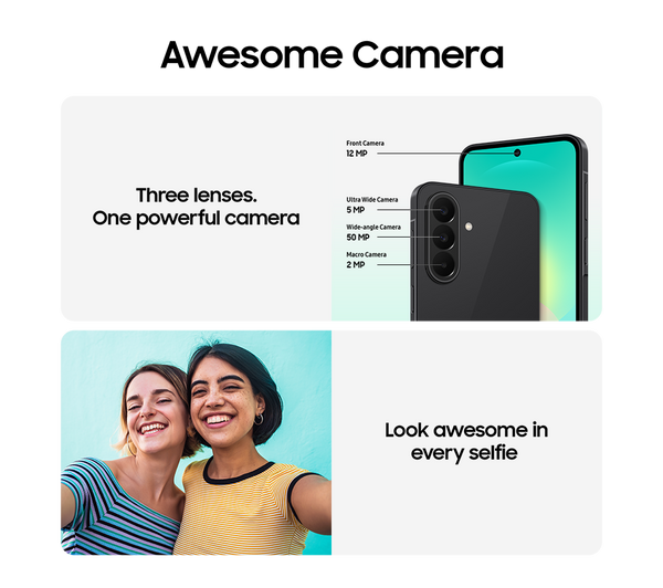 SAMSUNG Galaxy A27 5G - 128 GB, Black image number 6 of 14