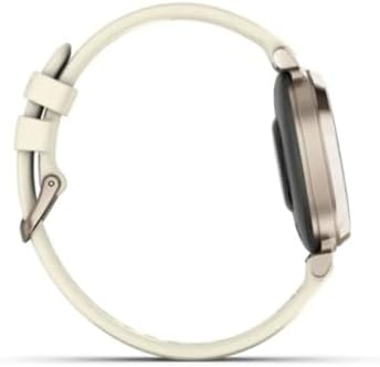 Garmin Lily 2, 35mm smartwatch, Stylish small watch & fitness tracker with hidden display, patterned lens, bright touchscreen display, up to 5 days battery life, Coconut|B0CP9C4RKN