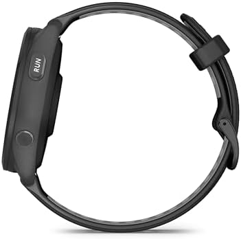 Garmin Forerunner 265, 46mm GPS running smartwatch, Black|B0BS1T9J4Y