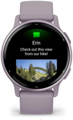 Garmin vívoactive 5, 42mm GPS smartwatch, Orchid|B0CG6LMQHH