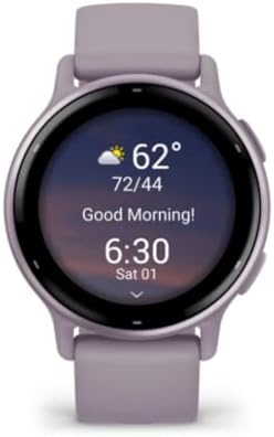 Garmin vívoactive 5, 42mm GPS smartwatch, Orchid|B0CG6LMQHH