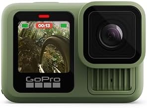 GoPro Hero13 Black 5.3K Action Camera Bundle, Includes 2 Enduro Batteries and Waterproof Shutter Remote|B0F7STY29N