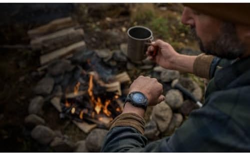 Garmin Instinct 3, 50mm rugged GPS smartwatch, Black/Charcoal band|B0DSC8GLRX