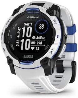 Garmin Instinct 3, 50mm rugged GPS smartwatch, Black/Charcoal band|B0DSC8GLRX