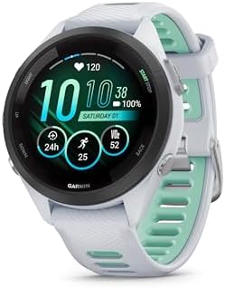Garmin Forerunner 265, 46mm GPS running smartwatch, Black|B0BS1T9J4Y