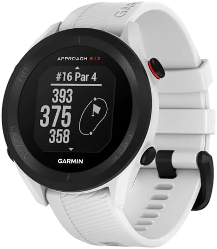 Garmin Approach S12, 44mm Golf GPS watch, Black|B08XZR516B