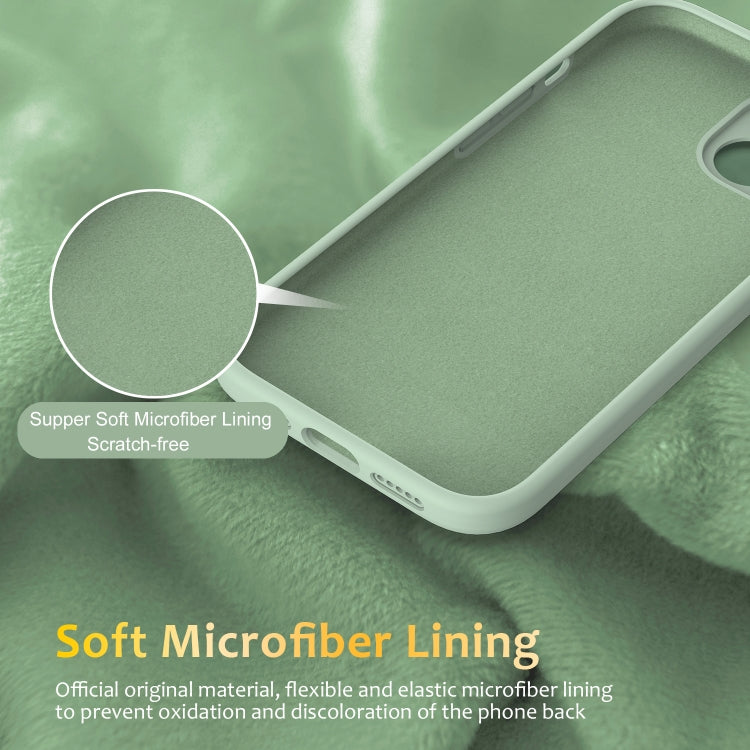 Liquid Silicone MagSafe Case with Rotating Holder, For iPhone 15,  14 Plus,  14,  14 Pro