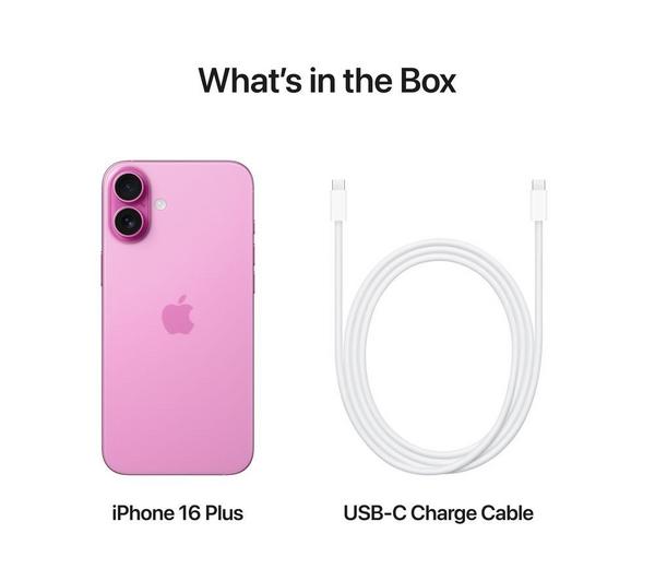 APPLE iPhone 16 Plus - 128 GB, Pink image number 2 of 11