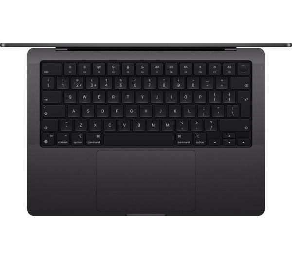 APPLE MacBook Pro 14" (2024) - M4 Pro, 512 GB SSD, Space Black image number 2 of 8