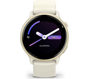 GARMIN vivoactive 6 Smart Watch - Bone & Lunar Gold image number 1 of 10