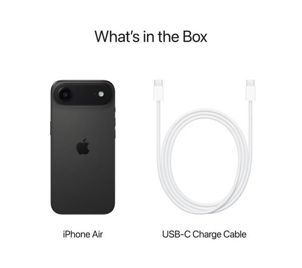 APPLE iPhone Air - 256 GB, Space Black image number 8 of 11