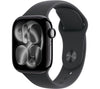 APPLE Watch Series 11 - 42 mm Jet Black Aluminium Case with Black Sport Band, M/L image number 1 of 10