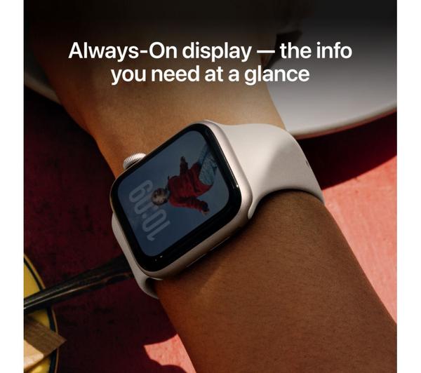 APPLE Watch SE 3 - 40 mm Midnight Aluminium Case with Midnight Sport Band, S/M image number 5 of 10