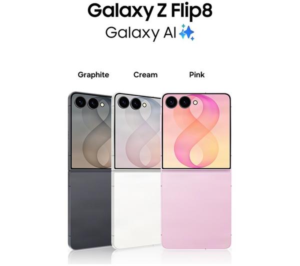 SAMSUNG Galaxy Z Flip8 - 256 GB, Graphite image number 2 of 13
