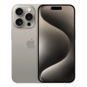 iPhone 15 pro natural titanium