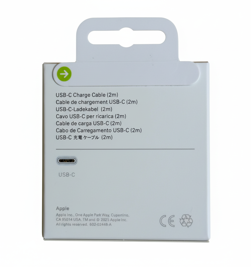 Apple Original 2m USB-C to USB-C Charge Cable, 2m -  MM093ZM/A - STOCK CLEARANCE|177420320383